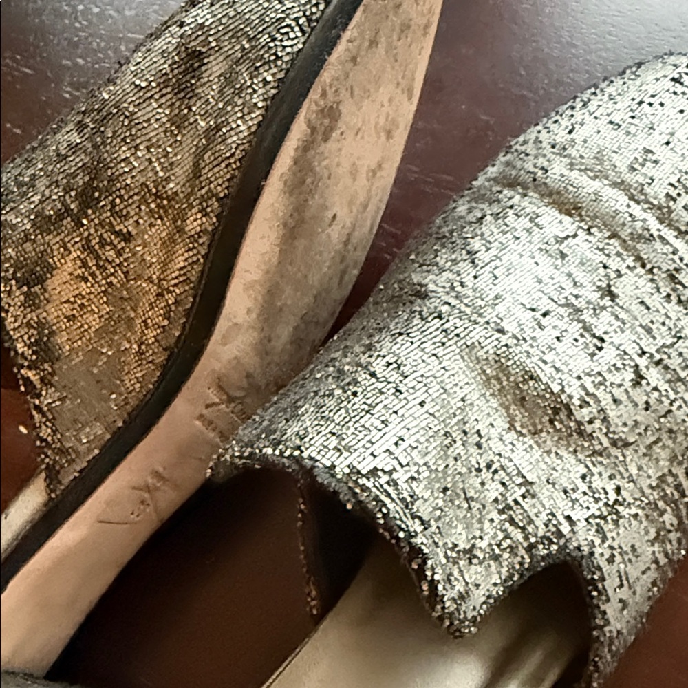 Officine Creative Metallic Silver Mules - Picture 5 of 10